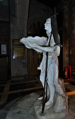 shaldon church, devon,  c20, font, sedding