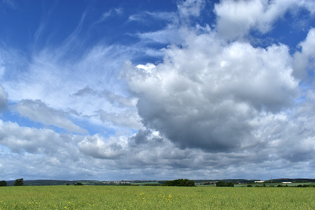 Wolken überm Gäu