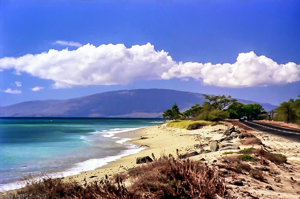 Hanaopiilani Hwy. Maui, Hawaii, 1980