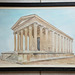 Aquarelle de la Maison Carrée de Nîmes