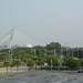 Putrajaya, Panorama from Millennium Monument to Putra Mosque