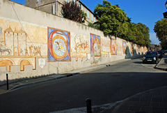 Die Wand in Mirepoix