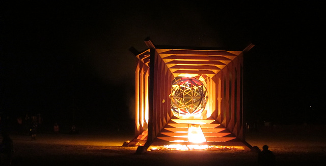 Burning Earthstar at BEquinox (3137)