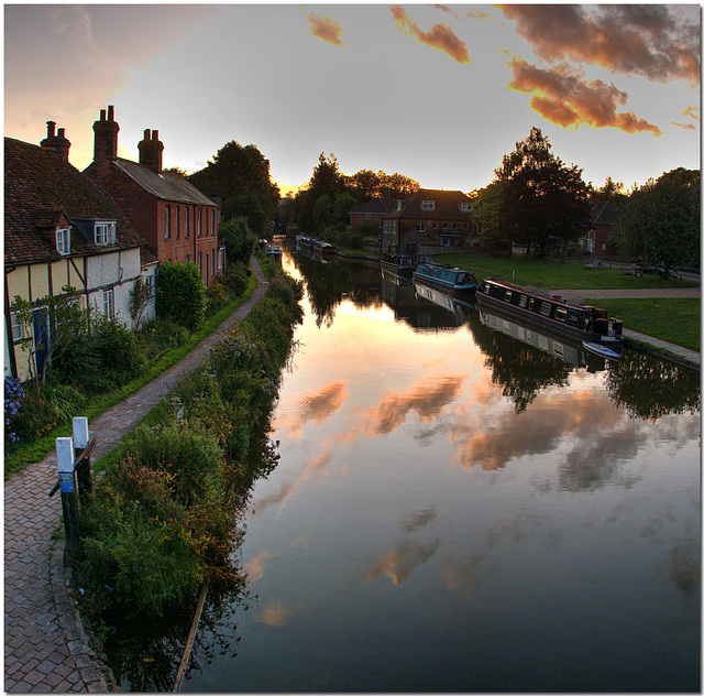 Hungerford Sunset