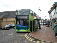 Stagecoach East 15461 (AE09 GYJ) in Ely - 27 Oct 2021 (P1090757)