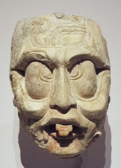 Mayan Sun God in the Metropolitan Museum of Art, December 2022