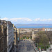 Looking up South St David's Street from the St Giles Monument towards the Firth of Forth