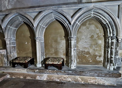 biddenden church, kent  (29)late c13 sedilia