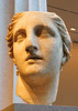 Marble Head of Athena in the Metropolitan Museum of Art, June 2019