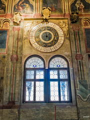 Palazzo della Ragione. Orologio astrologico.