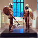 Reconstruction of the Riace Warriors in the Metropolitan Museum of Art, January 2023