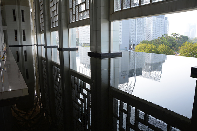 View from inside of Iron Mosque