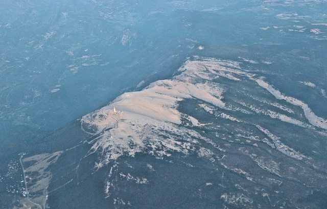 Mont Ventoux (84) 1 octobre 2025. (Vol Lyon-Marseille-St-Denis-de-la-Réunion)