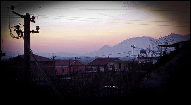 Albanian sunset