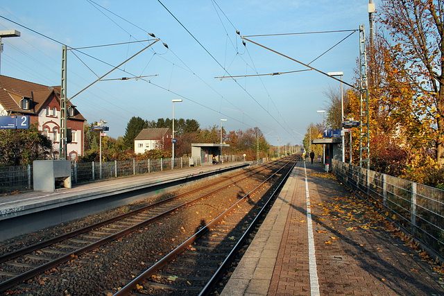 S-Bahn-Haltepunkt Unna-Massen / 12.11.2016