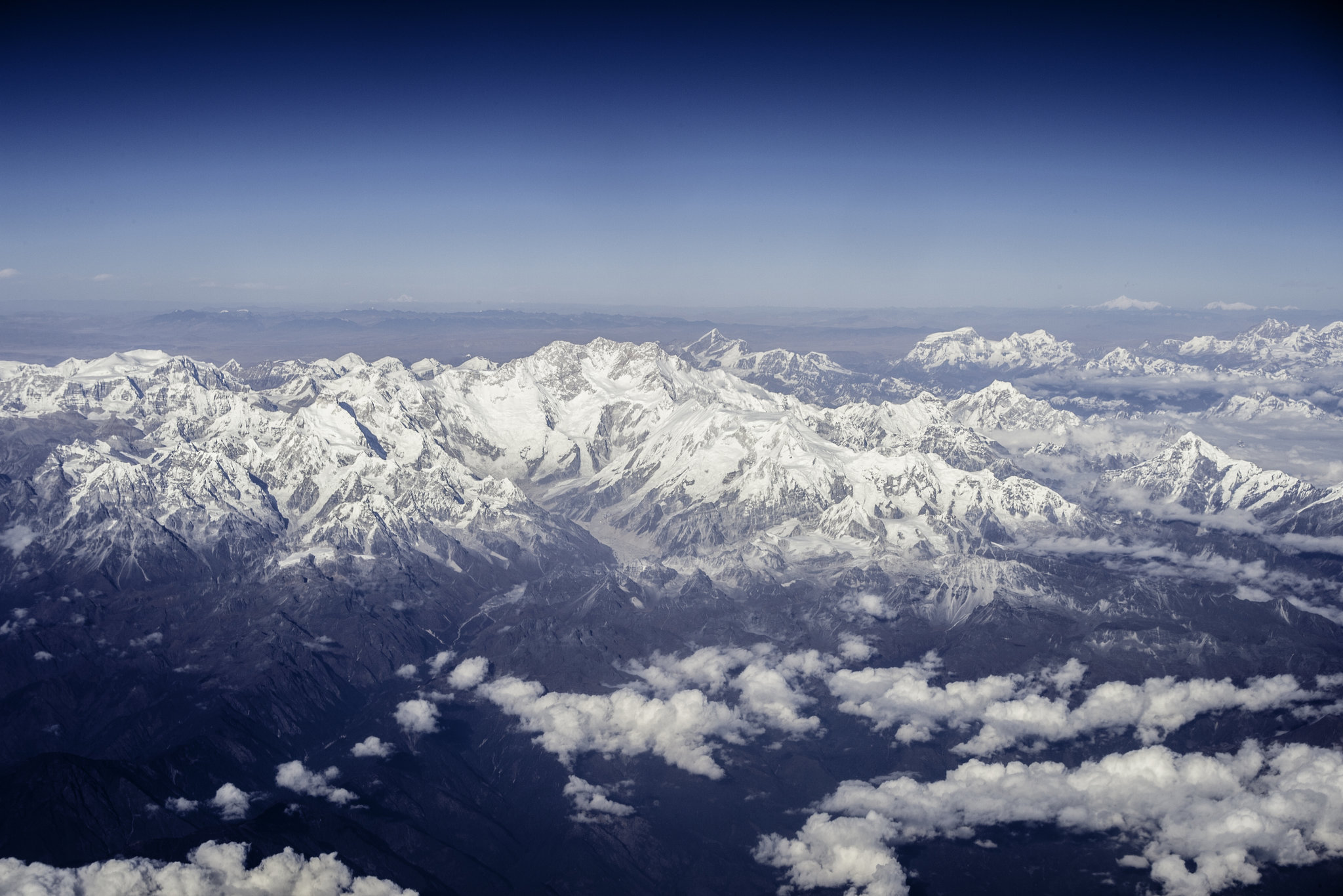 Himalayas from above
