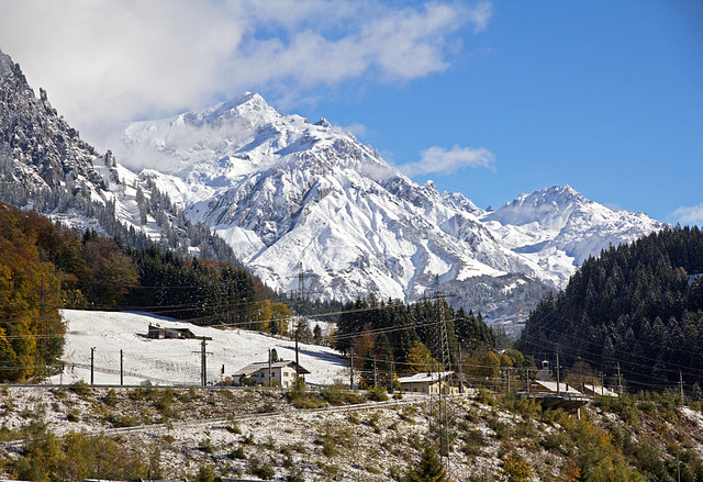 Frischer Schnee