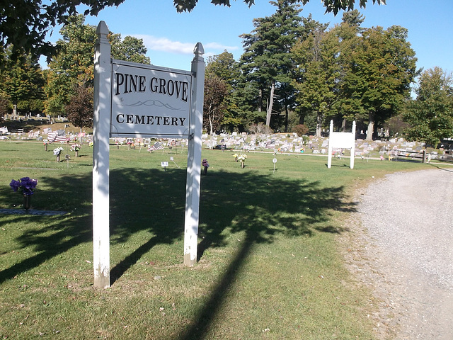 Pine Grove funeral garden