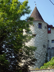 Rundturm Schloss Laufen am Rheinfall