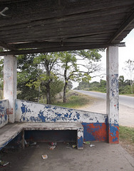 Bus stop (1) in Panama