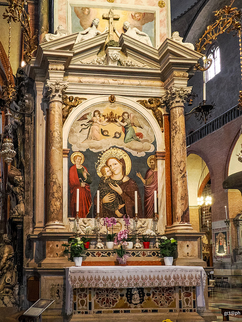 Basilica di Sant’Antonio. Madonna del Pilastro.