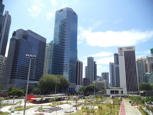 La Citibank et la banque de Chine / Bank of China and Citibank