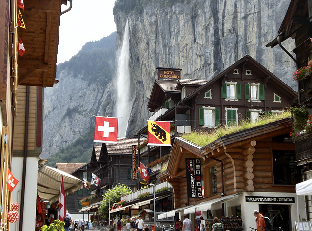 Lauterbrunnen in der Schweiz