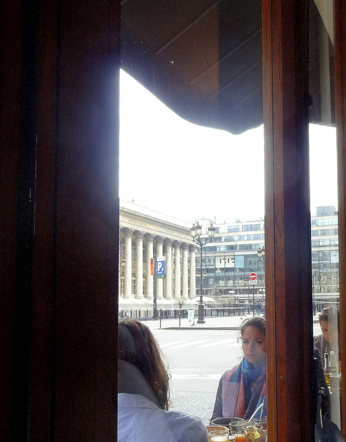 ... place de la Bourse à  Paris ...