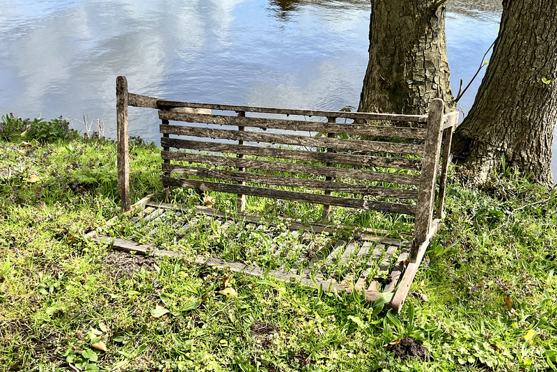 Bench lying down