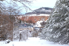 Blick auf Altenberg - Osterzgebirge/Sachsen