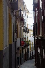 Calle Sandoval, a street in Cazorla, Andalucia