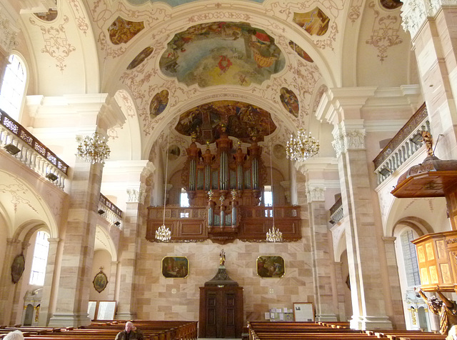 Orgel in der Abteikirche St. Mauritius