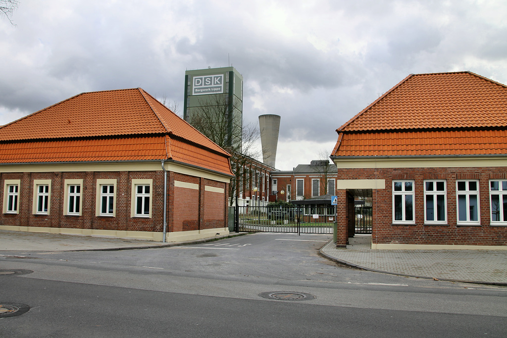 Ehemalige Torhäuser der Zeche Westerholt 1/2/3 (Gelsenkirchen-Hassel) / 9.03.2019