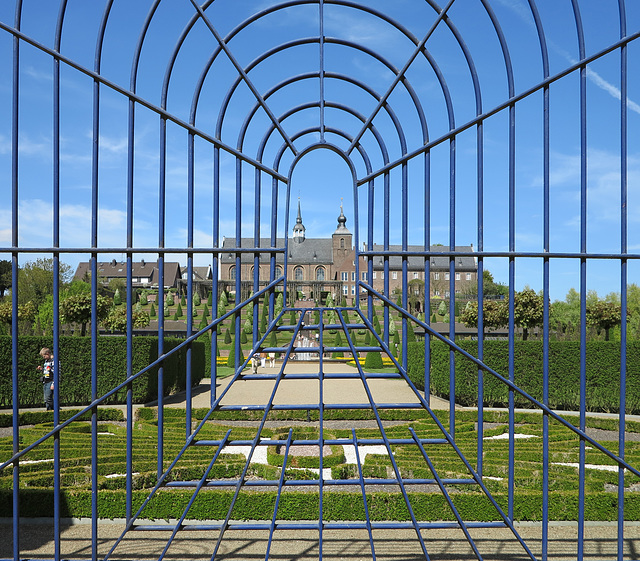 Kloster Kamp von Süden...