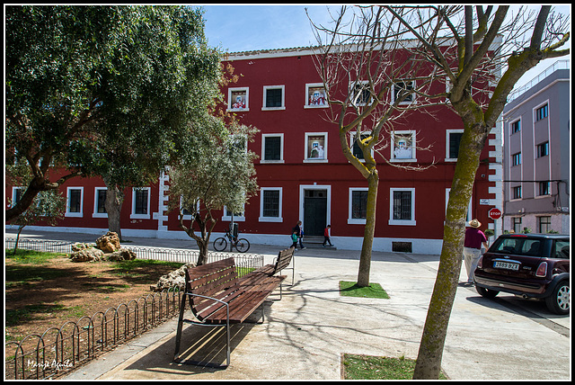 Cuartel del Duque de Crillon (Es Castell)    -    HBM