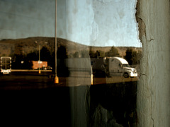 Window with truck