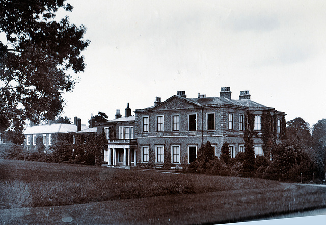 Wiganthorpe Hall, North Yorkshire  c1900 (Mostly Demolished 1955)