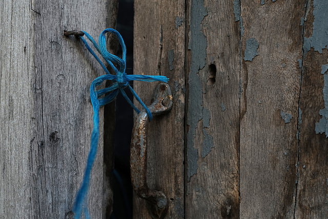 Picos de Europa, Espinama, Blue rope