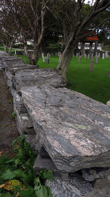 Alte Marmormauer