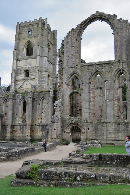 fountains abbey, yorks.