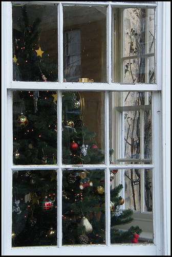 Christmas window