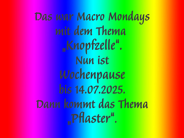 pause knopfzelle