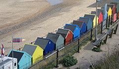 HBM ~  Beach huts with seats