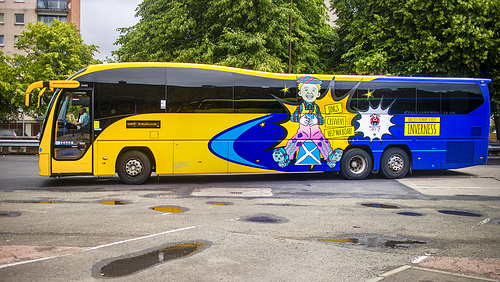 Oor Wullie Bus, Perth Bus Station