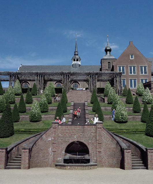 Kloster Kamp, Treppe zum Garten