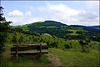 Rast mit Blick auf den Dörnberg