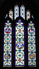 Stained Glass St John's Church, Sharow, North Yorkshire