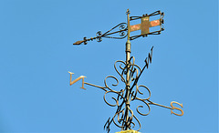 biddenden church, kent  (38) wind vane, prob. c20