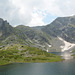 Bulgaria, The Twin Lake (2243m) and Black Rock of Haramiyata (2465 m) at the Left