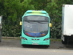 Stagecoach East 21232 (AE12 CJO) at the Volvo service depot, Ely - 15 May 2022 (P1110677)